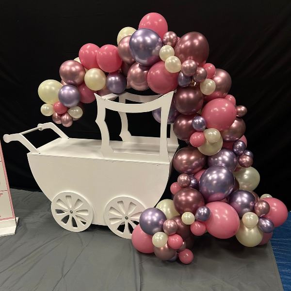 Houten Babywieg / Kinderwagen
