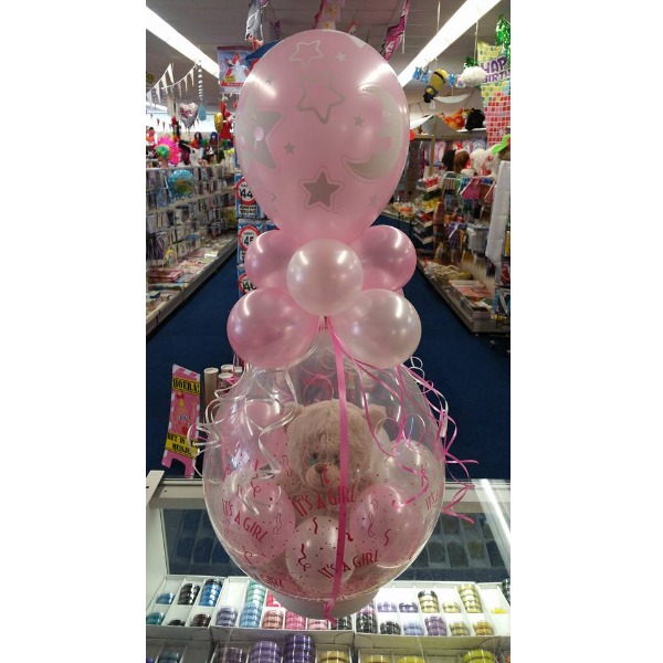 Hedendaags Cadeau Ballon geboorte meisje RG-01