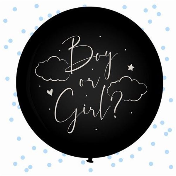 Reveal ballon Boy or Girl (Ø61cm)