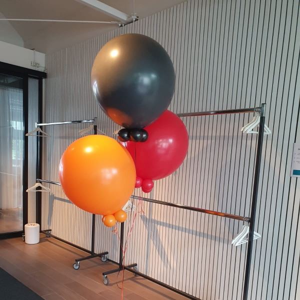 Heliumballon ø 90 cm incl. lint