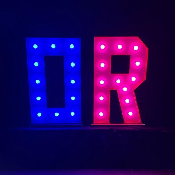 Lichtletter woord: OR