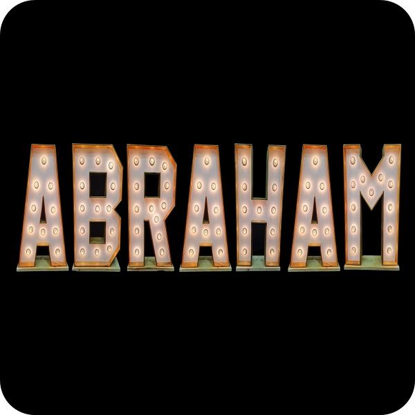 Lichtletter woord: Abraham 