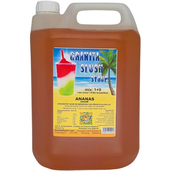 Slush smaak: Ananas Slush smaak: Ananas