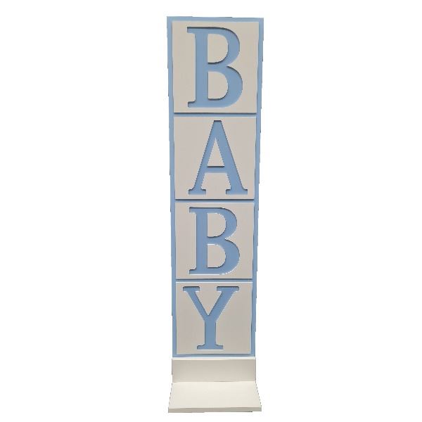Geboorte bord: Baby blauw