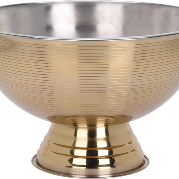 Champagne en wijnkoeler goudkleurig