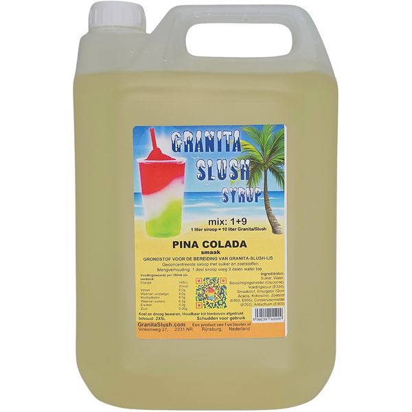 Slush smaak: Pina Colada Slush smaak: Pina Colada
