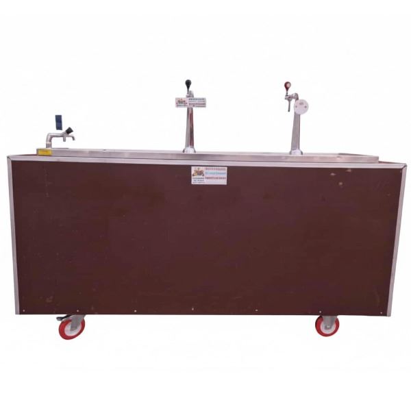 Bar Bruin met Dubbele Tapinstallatie Bar Bruin met Dubbele Tapinstallatie