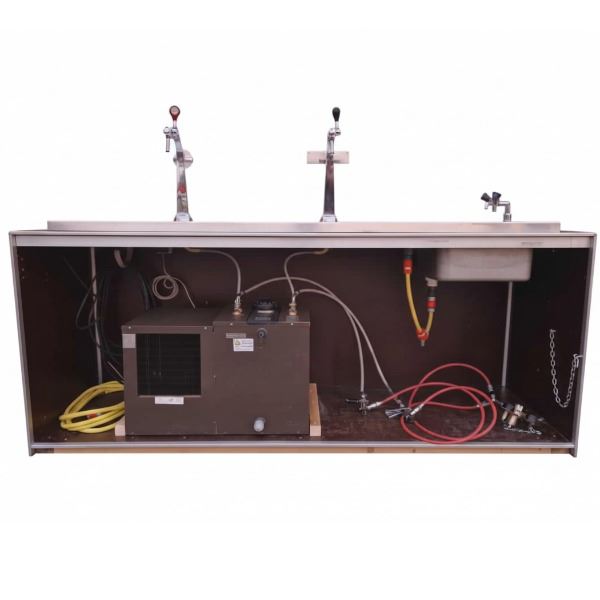 Bar Bruin met Dubbele Tapinstallatie Bar Bruin met Dubbele Tapinstallatie