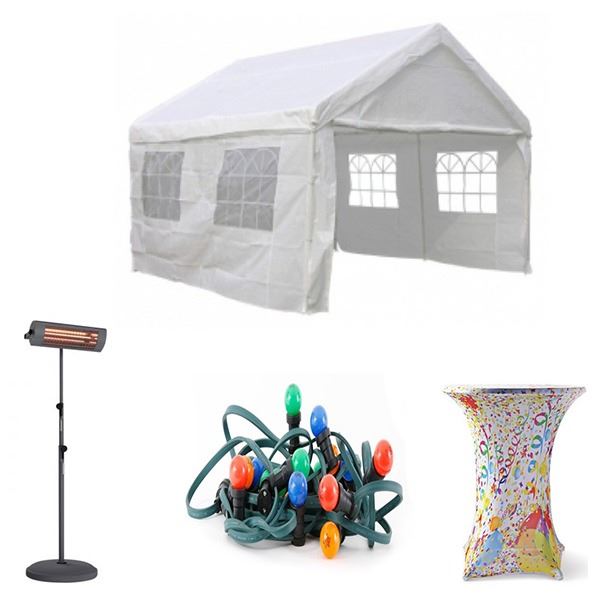 Actie pakket 3 x 3 tent